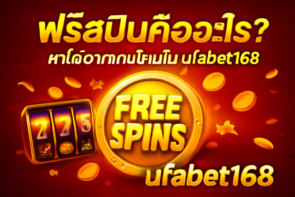 ฟรีสปินคืออะไร? หาได้จากเกมไหนใน UFABET168
