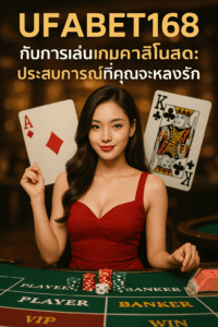 UFABET168 กับการเล่นเกมคาสิโนสด: ประสบการณ์ที่คุณจะหลงรัก