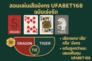 สอนเล่นเสือมังกร ufabet168 ฉบับเร่งรัด