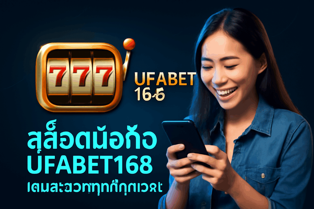 สล็อตมือถือ ufabet168 เล่นสะดวกทุกที่ทุกเวลา