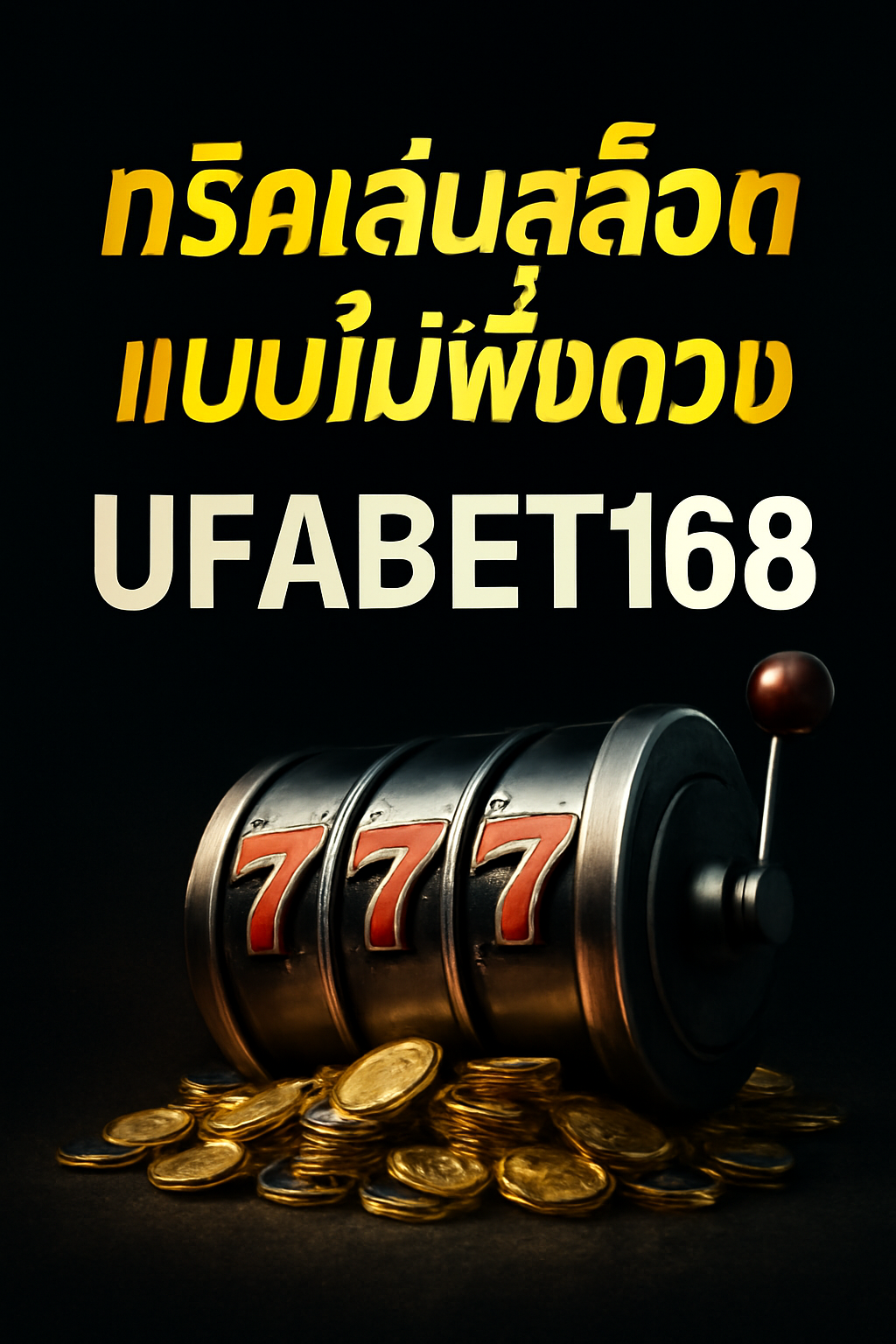 ทริคเล่นสล็อตแบบไม่พึ่งดวง ufabet168